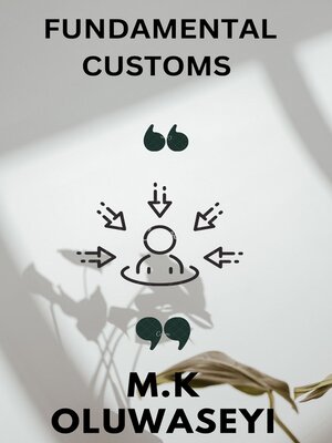 cover image of FUNDAMENTAL CUSTOMS